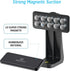 WixGear Strong Magnetic Tripod Mount Phone Holder for Tripod Compatible with iPhone and Android Devices - Black
