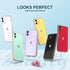 ULAK Clear iPhone 11 Case with Color Border, Slim Transparent Anti-Scratch Shockproof TPU Bumper Cover, Champagne