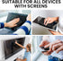 Screen Cleaner Spray (16oz x 2 Pack) - Large Bottle for TV, Computer, Laptop, Phone, iPad - Microfiber Cloth Included