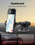 APPS2Car Suction Cup Phone Mount, Universal Phone Holder for Car Windshield/Dashboard, Compatible with All Cellphones
