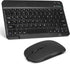 Rechargeable Bluetooth Keyboard and Mouse Combo Ultra Slim Full-Size Keyboard and Ergonomic Mouse for Bluetooth Devices