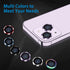 Compatible with iPhone 14 and 14 Plus Camera Lens Protector - Anti-Scratch 9H Tempered Glass, 2 Pcs