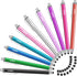 Stylus Pens for Touchscreens,MEKO 10 Pack Thin Rubber Tip Stylus Replaceable Tip Feature Bundle W/ 20 Pcs Replacement Tips for iPad iPhone Tablets Smartphone&All Touch Screen Devices(10 Stylus+20Tips)