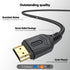 4K 3FT 3-Pack(Tri-Color), 18Gbps 2.0 4K@60Hz 2K@240Hz, HDR10, Dolby, 2.2 PS5, HDMI Cable High Speed HDMI Cable