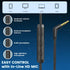 3.5mm Cowyawn Over Ear Headphones Wired, Foldable Wired Headphones with Microphone, Volume Control, HD Stereo Sound