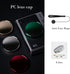 Rieibi Lens Cap for Fujifilm Instax Mini Evo, Accessories with Anti-Loss Rope, PC Material Mini Evo Lens Cover
