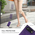 Bocasal Crossbody Wallet Case for iPhone 7 Plus/8 Plus, Credit Card Holder, PU Leather, 5.5 inch (Purple)