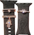 Watch Band Charms, Decorative Loops Compatible with Apple Silicone Watch Bands for Women 38mm-49mm, Metal Jewelry