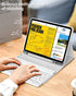 KENKE iPad 10th Generation Case with Detachable Wireless Keyboard, 10.9 inch 2022