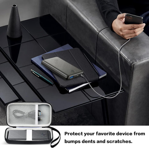 Case for Anker Portable Charger, 313 Power Bank (10K) / 523 Power Bank Storage Holder Bag