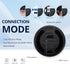 Stylish Mini Round Mouse with Pressure Sensing Reel, Ultra Portable Wireless Connectivity: Wired, 2.4G, Dual Bluetooth,