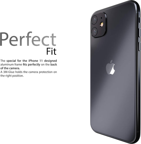 Camera Lens Protector for iPhone 11 | Cover, Protector | Shock and Scratch Protection | Dust Free Installation
