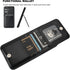 KIHUWEY Samsung Galaxy S24 Case Wallet, Black, Flip Premium Leather Magnetic Clasp, Kickstand, Heavy Duty Protective