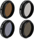 Telescope Neutral Density Filter Kits ND4 ND8 ND16 ND32, Reduces Moon Glare, 1.25" Eyepieces Accessory