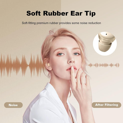 Invisible Wireless Earbuds, Tiny Micro Smallest Mini Bluetooth Headphones for Work, Discreet Design