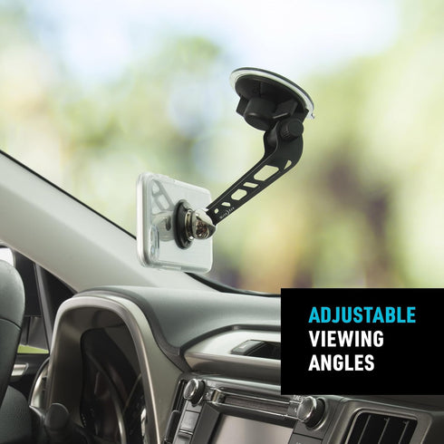 Nite Ize Steelie Windshield Kit, Magnetic Cell Phone Holder for Car Accessories, Sturdy Car Windshield Mount