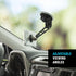 Nite Ize Steelie Windshield Kit, Magnetic Cell Phone Holder for Car Accessories, Sturdy Car Windshield Mount