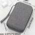 Hard Electronic Organizer Travel Cable Accessories Bag, Waterproof Electronic Organizer Case, Shockproof Electronic Accessories Organizer Bag for Power Bank,Adapter,Chargers,Mouse,Cable,Flash Drive