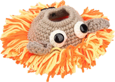 Agatige Shutter Huggers, Hand Knitted Camera Lens Decorative Ring Camera Prop Handmade Knitted Lens Accessories