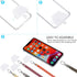 Weewooday 4 Pieces Universal Cell Phone Lanyard, Adjustable Nylon Phone Lanyard for Most Phones (Colorful)