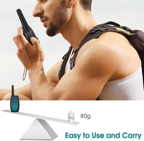 Walkie Talkies Long Range - M880 FRS Two Way Radio for Adults - Resistance Wakie-Talkies with Noise Cancelling
