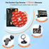 4 75mm Adhesive Sticky for Car Phone Mount: Pcs Double Sided Pad with Adhesion Promoter for Suction Cup Holder - Heat