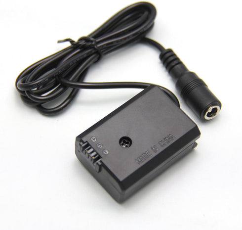 AC-PW20 AC Power Adapter NP-FW50 Dummy Battery for Sony Alpha ZV-E10, A7, A7R, A7S, A7II, A7RII, A7SII, A6500, A6400,