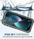 Design for iPhone 13 Pro Max Waterproof Case, Full Body Shockproof Dust Proof Phone Case Cover with Screen Protector -