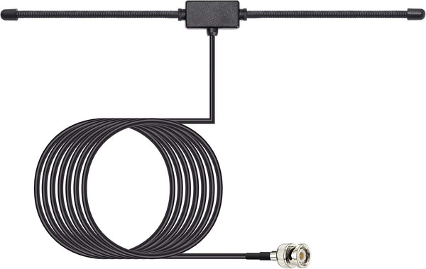BINGFU Police Radio Scanner Dipole Antenna 20-1300MHz Adhesive Mount BNC Male Vehicle Mobile