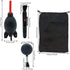 Lens Cleaning Kit, 2 Pcs Rubber Rocket Air Blower, Cleaning Pen, Blower Brush for Lens, Camera, SLR, Phone