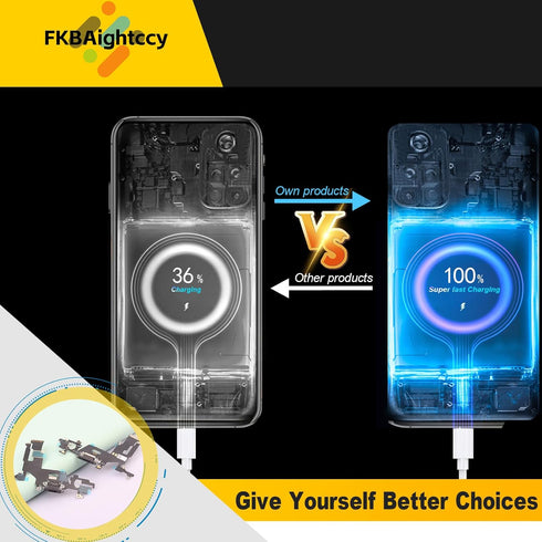 Charger Dock Connector for iPhone 11, Charging Port Replacement USB Charger Board Flex Cable Parts