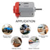 DWEII 20pcs 130 3V -12V 25000 Micro DC Motor Strong Magnetic Brushed Electric DC RPM Cars Toys Electric,High Speed