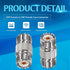 2PCS PL259 UHF Coax Adapter Cable Gender Changers, SO239 Coax Connector Female to Female for CB Radio