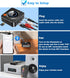 KAIY Bluetooth Receiver for Home Stereo, AUX RCA to Bluetooth Adapter for Old Speakers, NFC Wireless Audio Receiver