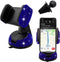 Bling Car Phone Holder, 360 Degree Adjustable Crystal Mount for Dashboard, Air Vent, Windshield (Royal Blue)