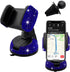 Bling Car Phone Holder, 360 Degree Adjustable Crystal Mount for Dashboard, Air Vent, Windshield (Royal Blue)