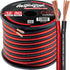 Install Link 12 Gauge Speaker Wire for Car, Home or RV Audio Cable, 30ft