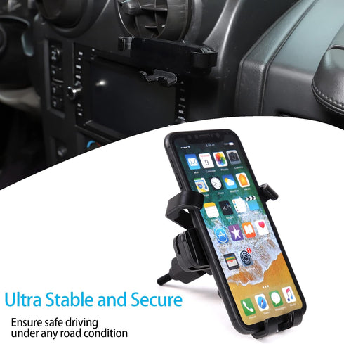 Lcojicep Car Phone Holder for Hummer H2 2003-2007, Compatible with All Mobile Phones (Style D)