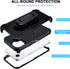 yowtrey 13 13 iPhone13 2 13 for Defender iPhone Case with Belt Clip,for Holster Phone Case with Kickstand,for Heavy