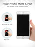 4 Pieces Disco Crystal Phone Grip, Collapsible Adhesive Holders for Smartphone and Tablets (White, Pink, Black, Rainbow)