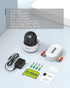 SANNCE 1080P PT Dome Camera, 2MP Pan/Tilt 360° Digital Zoom Outdoor Security Camera, 30M Night Vision for Analog CCTV