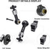 SmallRig 5.5 Inches Adjustable Friction Articulating Magic Arm, with Both 1/4" Screw for LCD Monitor/LED Lights - 2065B