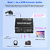 Buerlaseul 4K@60Hz 3.5mm 2.2 5.1 HDMI ARC Audio Extractor, HDMI Audio Extractor Splitter, with Optical SPDIF & Output
