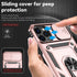 SunStory iPhone 11 Pro Max Case with HD Screen Protector, Slide Camera Cover & Kickstand - Rose Gold