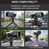 LEFTFOTO Mini Tripod Fluid Head with Pan Tilt Head, Arca Swiss Quick Release Plate for Camera Tripod and DSLR