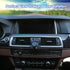 LLKUANG 360-Degree Rotary Cell Phone Holder for BMW 5 Series F11 F10 F07 2010-2016 - Black (Magnet)