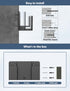 Universal Wall Mount for Laptop/Keyboard/Tablet/Router/Cable Box, Black Shelf Holder Organizer for Electronics Storage