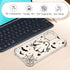 YEPO iPhone 15 Pro Max Case - Clear Flower Design, Slim Shockproof Bumper, Stylish Protective Cover for Women & Girls.