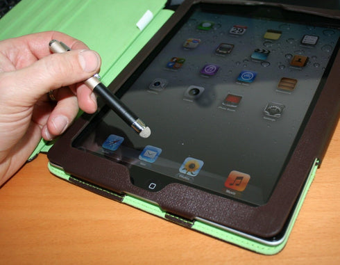 Capacitive 2-in-1 Stylus Ink Pen Combo for Apple iPad, Samsung Galaxy, Blackberry, Smartphones