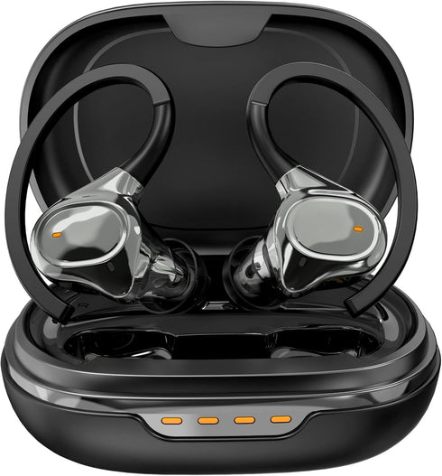 Wireless Bluetooth Earbuds for Small Ears, Canal Running Headphones with Microphone, IPX7 Waterproof, Noise Isolation
